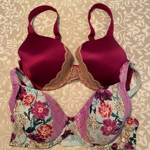 Two SOMA bras. 36D. New without tags. Lightly padded